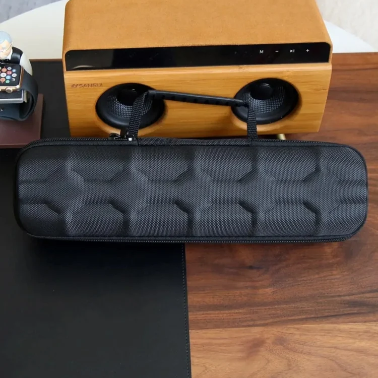 SYA0027589_7.webp Portable 5 Watch Position Zipper Display Storage Box Hard Case - Image 8