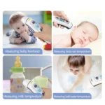 RZ8810 Thermometers Body Thermometer Ear LED Display Digital Electronic IR Thermometer Baby Fever Infrared Bady Thermometer - Image 6