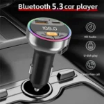 C9S QC3.0 PD 30W Charger FM Transmitter Multifunctional Bluetooth Car MP3 Player - Image 4