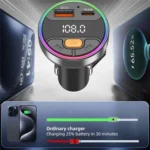 C9S QC3.0 PD 30W Charger FM Transmitter Multifunctional Bluetooth Car MP3 Player - Image 7