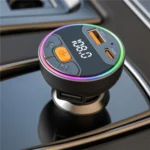 C9S QC3.0 PD 30W Charger FM Transmitter Multifunctional Bluetooth Car MP3 Player - Image 9