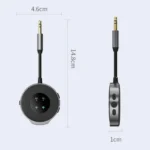 W11 Wireless Music Streaming Audio Adapter 2-in-1 Car Bluetooth 5.3 Transmitter Receiver - Image 6