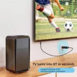 W12 AUX Adapter USB Dongle 2 In 1 Bluetooth 5.3 Car Audio Transmitter Receiver - Image 3