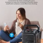 W12 AUX Adapter USB Dongle 2 In 1 Bluetooth 5.3 Car Audio Transmitter Receiver - Image 6