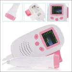 RZ-100S9 LED Fetal Doppler Ultrasound Sound Baby Heartbeat Detector Monitor Digital Prenatal Pocket Fetal Doppler Stethoscope - Image 5