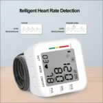 RZ204 Automatic Digital Wrist Cuff Blood Pressure Monitor Heart Beat LCD Digital Wrist Watch - Image 6
