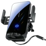 SD06 Car Air Vent Mount Anti Shake Automatic Clamping Wireless Charging Phone Stand