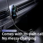 SD06 Car Air Vent Mount Anti Shake Automatic Clamping Wireless Charging Phone Stand - Image 6