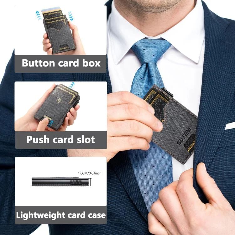 SYA002926201A_3.webp The Suteni denim double-sided card slot button automatically ejects the card box - Image 6