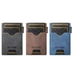 The Suteni denim double-sided card slot button automatically ejects the card box - Image 3