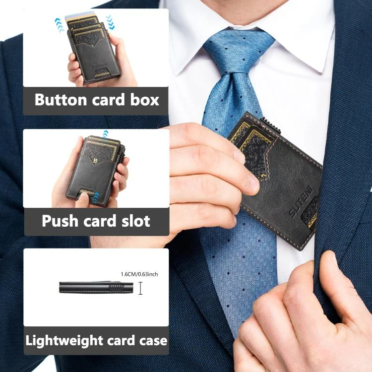 SYA002926301A_3.webp The Suteni denim double-sided card slot button automatically ejects the card box - Image 6