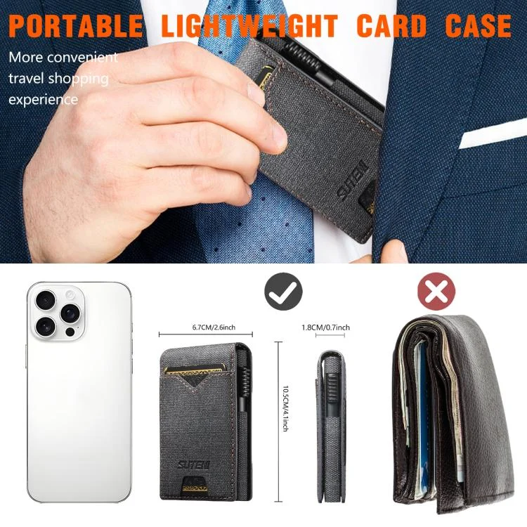 SYA002926601A_3.webp The Suteni denim pattern button automatically pops out the veneered printed card box - Image 6