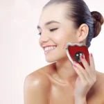 K-SKIN KD817 Facial Scratch Pad Dredge Meridian Soothing Fatigue Scraping Plate Electric Massager Soothing Stress USB Charging