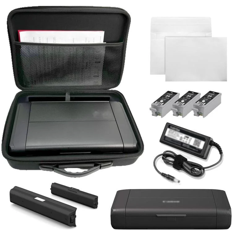 SYA0029424_3.webp Mobile Printer Storage Bag Travel Storage Protection Bag For Canon PIXMA TR160 / TR150 / iP110 - Image 4