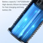 V16S With 200ml Dust Box Rechargeable Dust Blower Portable Handheld Car Vacuum Cleaner - Image 7