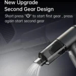 V16D 7 Nozzles 2 in 1 Car Vacuum Cleaner Powerful Suction Rechargeable Handheld Dust Blower - Image 11