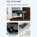 V16D 7 Nozzles 2 in 1 Car Vacuum Cleaner Powerful Suction Rechargeable Handheld Dust Blower - Image 12