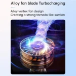 V16D 7 Nozzles 2 in 1 Car Vacuum Cleaner Powerful Suction Rechargeable Handheld Dust Blower - Image 5