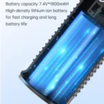 V16D 7 Nozzles 2 in 1 Car Vacuum Cleaner Powerful Suction Rechargeable Handheld Dust Blower - Image 7