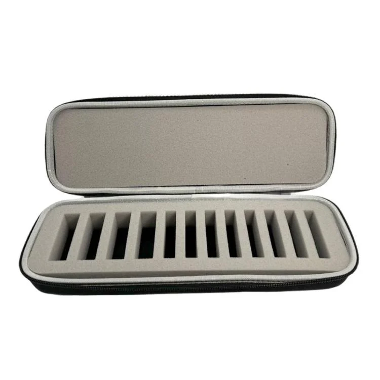 SYA0029640_1.webp Portable Hair Beauty Grooming Trimmer Replacement Blade Hard Storage Box with 12 Built-in Blade Storage Racks - Image 2