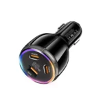 PD30W x 2 and QC 30W Multi Port Car Charger for Mobile phones / Tablets