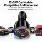 PD30W x 2 and QC 30W Multi Port Car Charger for Mobile phones / Tablets - Image 4