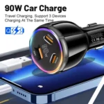 PD30W x 2 and QC 30W Multi Port Car Charger for Mobile phones / Tablets - Image 5