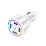 75W USB-C x 2 and USB x 2 Multi Port Car Charger