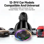 75W USB-C x 2 and USB x 2 Multi Port Car Charger - Image 4