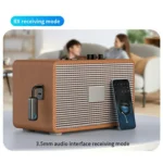 M33 Car AUX TV Wireless Audio Adapter 2 In 1 Bluetooth 5.4 Receiver Transmitter - Image 3