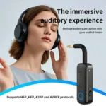 M33 Car AUX TV Wireless Audio Adapter 2 In 1 Bluetooth 5.4 Receiver Transmitter - Image 6