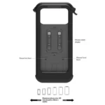 DS-MT3 Touchscreen Waterproof Anti-fog GPS Navigation Motorcycle Bike Phone Stand - Image 6