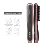 K-SKIN KD388A Electric Ceramic Hair Straightener Combs PTC Heating Hair Care Styling Comb Auto Massager Straightening Lrons - Image 4