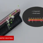 K-SKIN KD388A Electric Ceramic Hair Straightener Combs PTC Heating Hair Care Styling Comb Auto Massager Straightening Lrons - Image 5