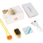 Pediatric Finger Pulse Oximeter Neonatal Blood Oxygen Children Kids Rechargeable USB Saturation Infant Oximetro Pediatrico - Image 4