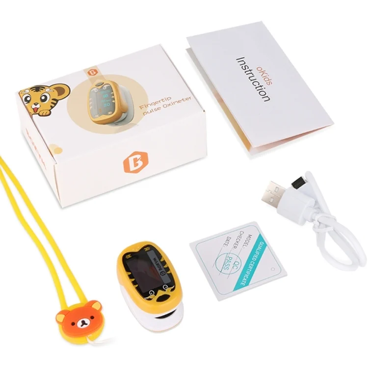 SYA00312501_3.webp Pediatric Finger Pulse Oximeter Neonatal Blood Oxygen Children Kids Rechargeable USB Saturation Infant Oximetro Pediatrico - Image 4