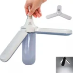 45W E27 LED Bulb SMD2835 228leds Super Bright Foldable Fan Blade Angle Adjustable Ceiling Lamp Home Energy Saving Lights - Image 5