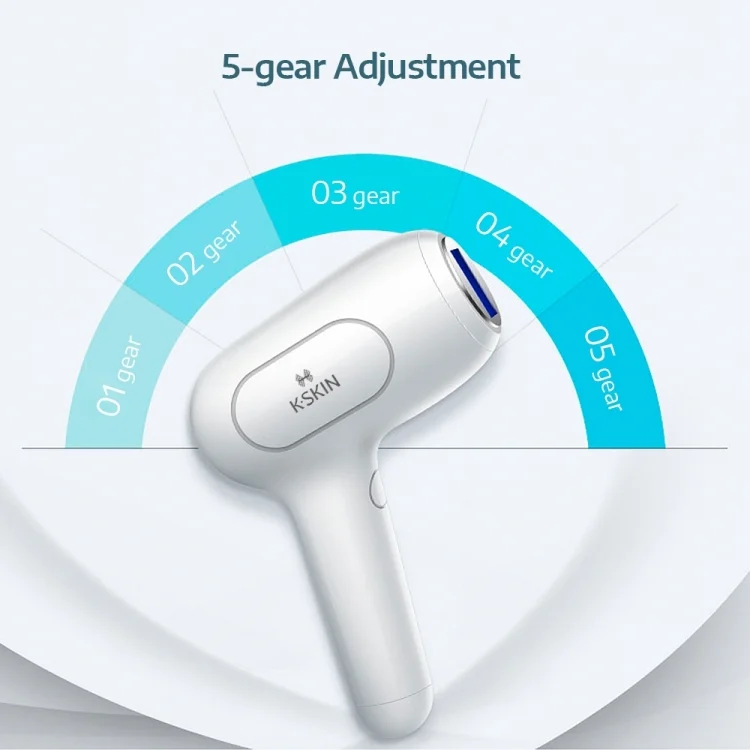 SYA003274_2.webp K_SKIN KD506A Epilator Household Freezing Photon Hair Removal Instrument 5 Levels of Light Intensity for Cheek Armpit Leg Back - Image 3