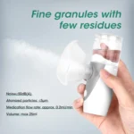 UN201  Health Care Mesh Nebulizer Handheld Portable Children Adult Asthma Inhaler Mini  Care Inhale Ultrasonic Nebulizer - Image 6