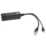 Power Over Ethernet Splitter 48V Input and 12V Output 48V PoE Splitter Adapter, Let 12V DC IP Camera Become POE Camera - Image 2