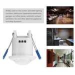 Mini Embedded Infrared Motion Sensor Detector Light Switch 360 Degree PIR Detection - Image 6