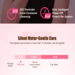 2 in 1 Electric Facial Cleansing Brush Waterproof face Skin Cleansing Massager Silicone Vibration Scrubber Pore Clear Blackhead Remover - Image 13