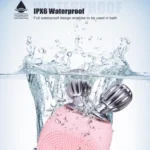 2 in 1 Electric Facial Cleansing Brush Waterproof face Skin Cleansing Massager Silicone Vibration Scrubber Pore Clear Blackhead Remover - Image 15