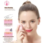 2 in 1 Electric Facial Cleansing Brush Waterproof face Skin Cleansing Massager Silicone Vibration Scrubber Pore Clear Blackhead Remover - Image 4