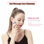 2 in 1 Electric Facial Cleansing Brush Waterproof face Skin Cleansing Massager Silicone Vibration Scrubber Pore Clear Blackhead Remover - Image 10