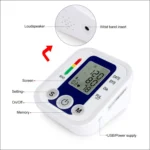 ZK-B02   Automatic Digital Upper Arm Blood Pressure Monitor Sphygmomanometer Pressure Gauge Heart Beat Rate Meter Tonometer Pulsometer - Image 7