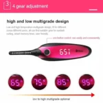 Duosi DY-102 Portable Pen Style Heated Long-Lasting Electric Ironing   Eyelash Curler USB Rechargeable Electric Heated Makeup   Curling Clip - Image 7