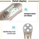 OFY9901  Face Skin EMS Mesotherapy Electroporation RF Radio Frequency Facial LED Photon Skin Care Face Lift Tighten Remove Wrinkle - Image 6