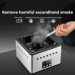 Ashtray Air Purifier Home Indoor Smoke Removal Small Desktop Anti-Secondhand Smoke Artifact - Image 3