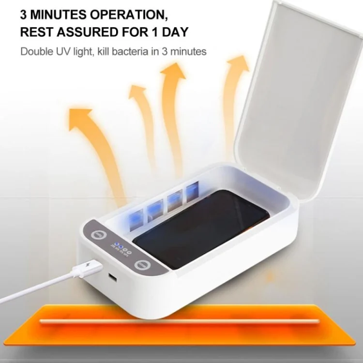 SYA009258_10.webp UV Sterilization Multifunctional Mask Cleaner Personal Disinfection Cabinet with Aromatherapy - Image 11